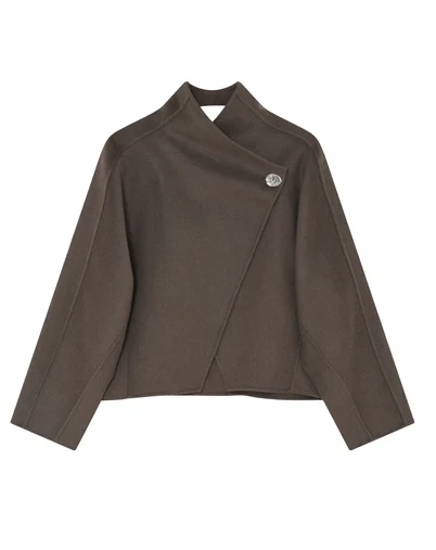 Day Birger et Mikkelsen - Ramsey Double Faced Wool Jakke - Walnut